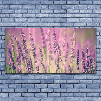 Tablou pe panza canvas Flori Floral violet