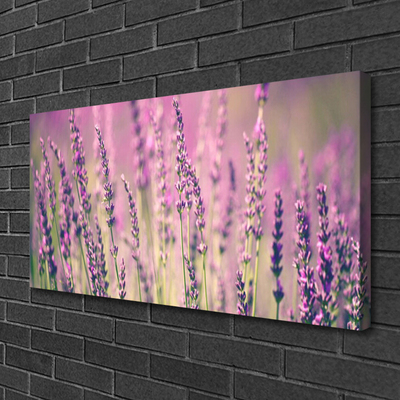 Tablou pe panza canvas Flori Floral violet