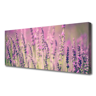 Tablou pe panza canvas Flori Floral violet