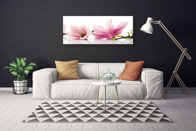 Tablou pe panza canvas Flori roz Floral