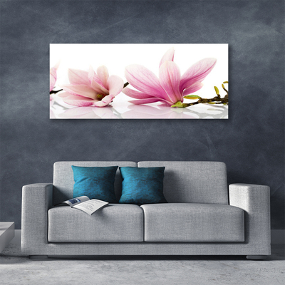 Tablou pe panza canvas Flori roz Floral