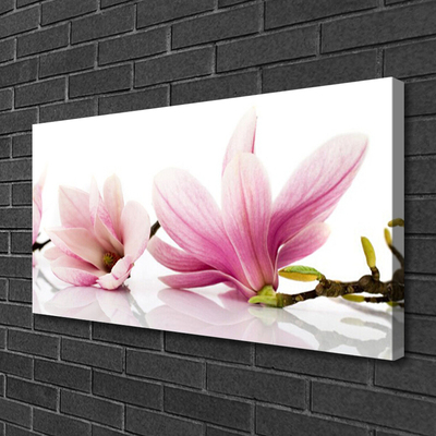 Tablou pe panza canvas Flori roz Floral