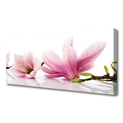 Tablou pe panza canvas Flori roz Floral