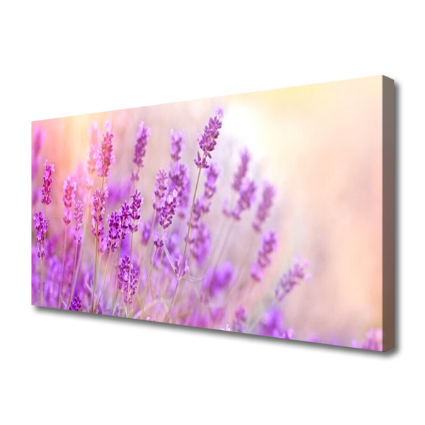 Tablou pe panza canvas Flori roz Floral