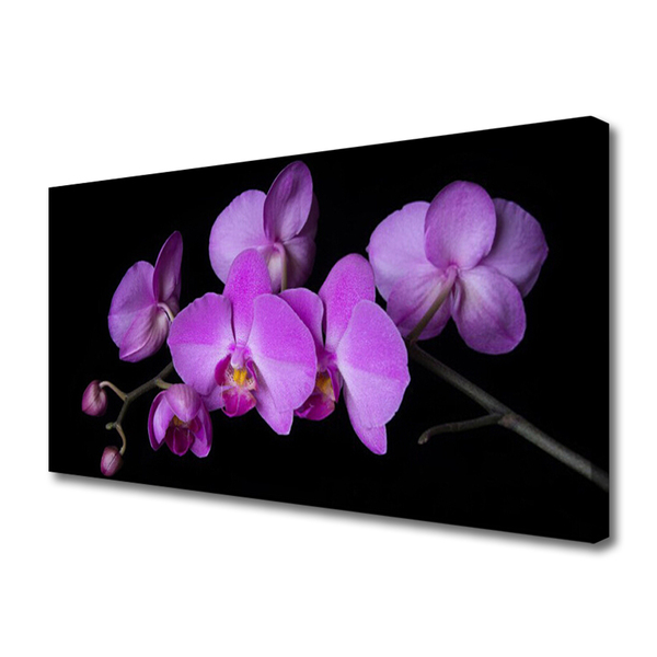 Tablou pe panza canvas Flori roz Floral