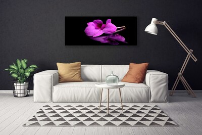 Tablou pe panza canvas Florale flori roz