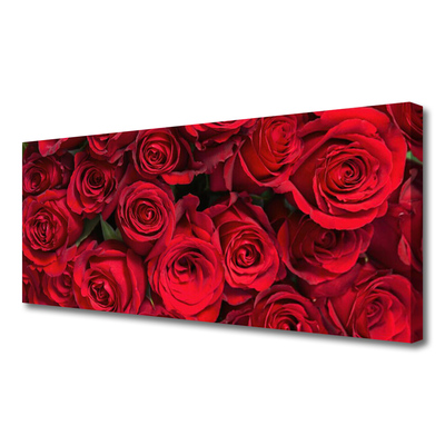 Tablou pe panza canvas Trandafiri Floral Red