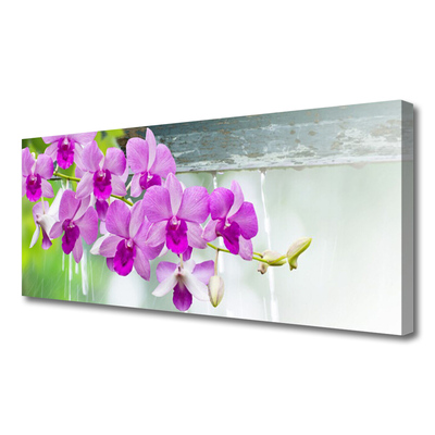 Tablou pe panza canvas Flori roz Floral