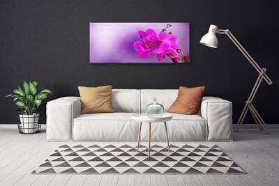 Tablou pe panza canvas Flori roz Floral