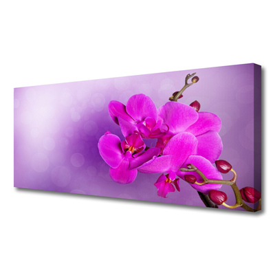 Tablou pe panza canvas Flori roz Floral