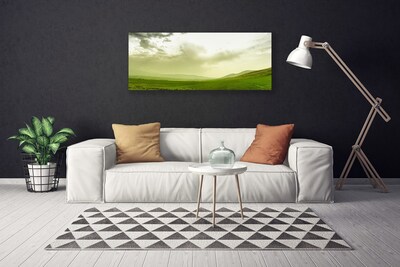 Tablou pe panza canvas Meadow Natura verde