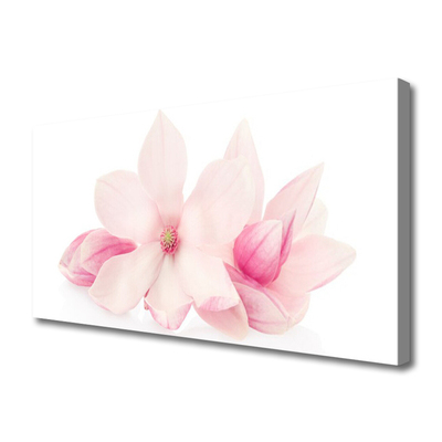 Tablou pe panza canvas Flori roz Floral