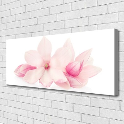 Tablou pe panza canvas Flori roz Floral