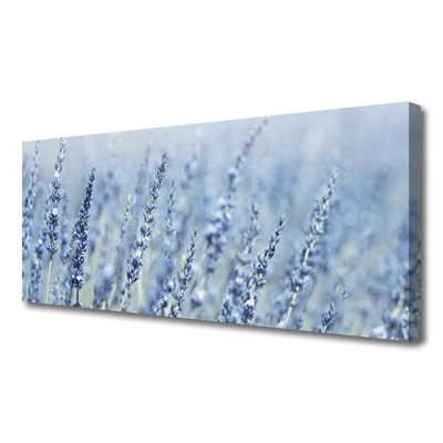 Tablou pe panza canvas Flori Floral violet