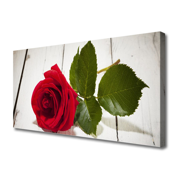 Tablou pe panza canvas Rose Floral Red