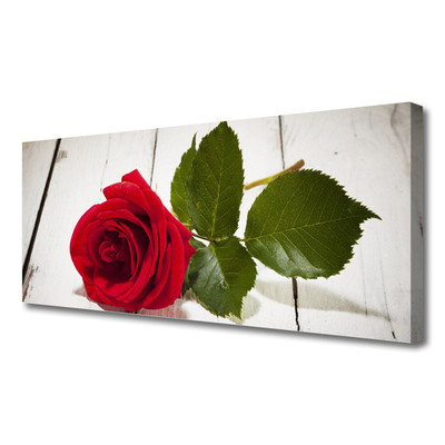 Tablou pe panza canvas Rose Floral Red