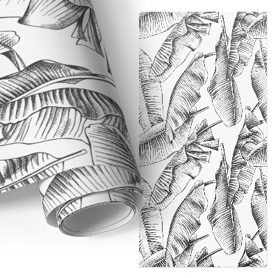 Folie autocolanta mobila Frunze de bananier