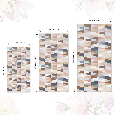 Tapet mobila Geometrie pastelată