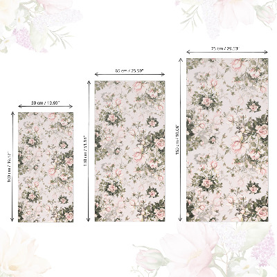 Folie autoadeziva pentru mobila Flori vintage