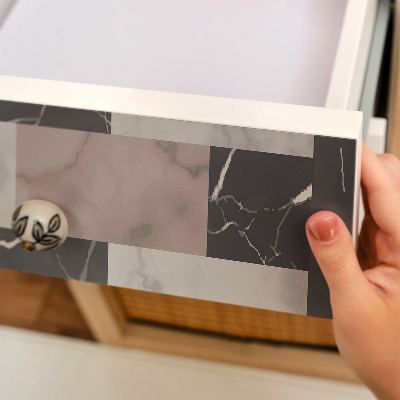 Folie autocolanta mobila Stil de marmură