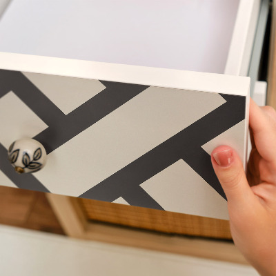 Autocolant mobila Împletitură simplă