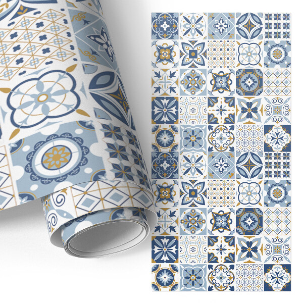 Autocolant pentru mobila Plăci retro