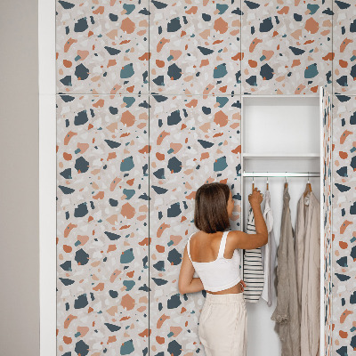 Folie autoadeziva pentru mobila Model colorat