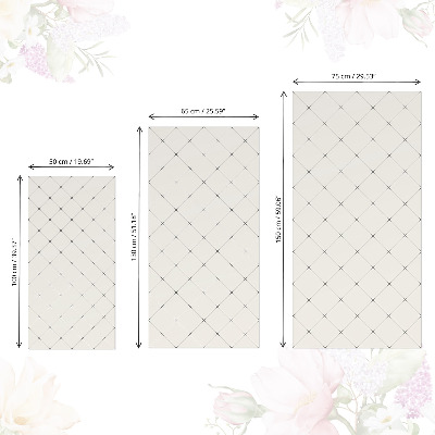 Tapet mobila Romburi geometrice