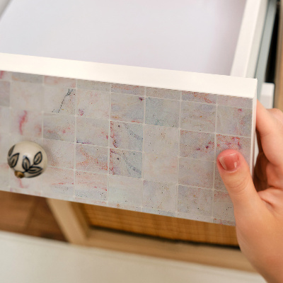 Autocolant pentru mobila Mozaic pastelat