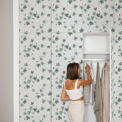 Folie autoadeziva pentru mobila Frunze de iederă