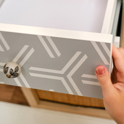 Autocolant pentru mobila Geometrie modernă