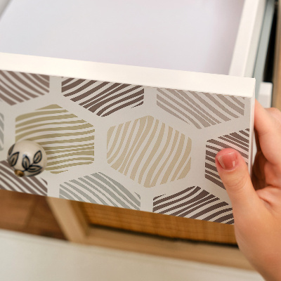 Tapet mobila Mozaic hexagonal