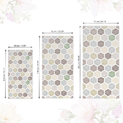 Tapet mobila Mozaic hexagonal