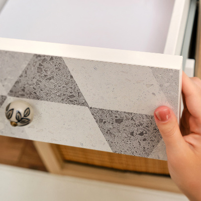 Autocolant mobila Mozaic simplu