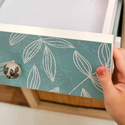 Autocolant pentru mobila Modelul plantei