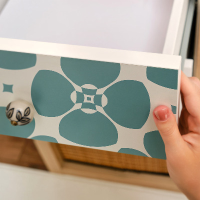 Autocolant pentru mobila Geometrie florală