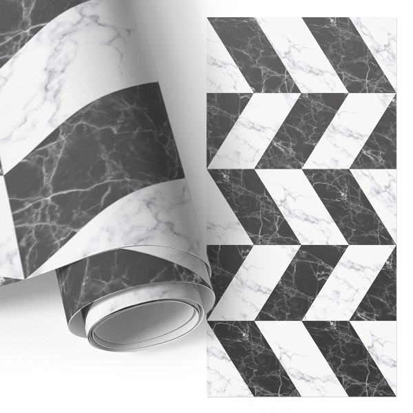 Autocolante mobila Eleganță contrastantă