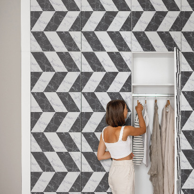 Autocolante mobila Eleganță contrastantă