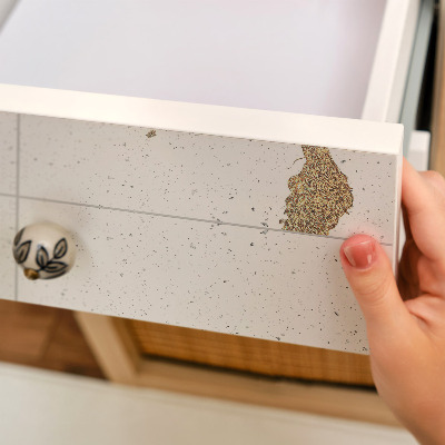 Autocolant mobila Farfurii albe