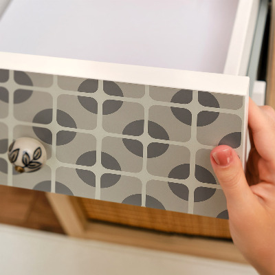 Autocolante mobila Model geometric