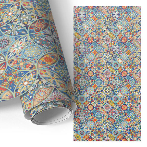 Autocolant mobila Mozaic colorat