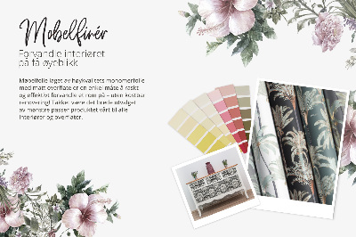 Autocolant pentru mobila Valuri colorate