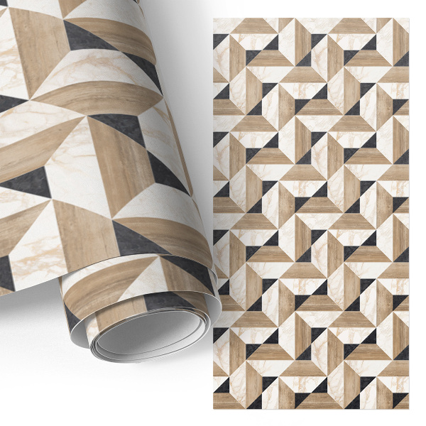 Tapet mobila Lemn cu marmură