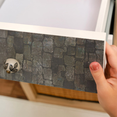 Folie autoadeziva pentru mobila Zid de piatră