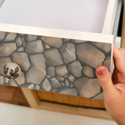 Folie autoadeziva pentru mobila Textură de piatră