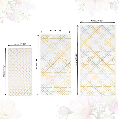 Autocolant mobila Geometrie minimalistă