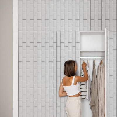 Folie autocolanta mobila Plăci albe