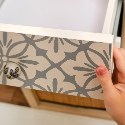 Folie autoadeziva pentru mobila Model floral