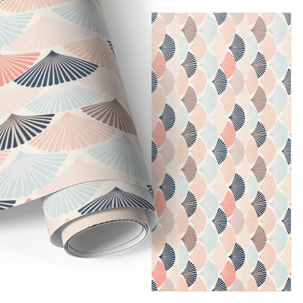 Folie autoadeziva pentru mobila Evantai pastelate