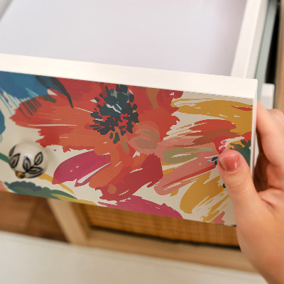 Autocolant pentru mobila Caleidoscop colorat